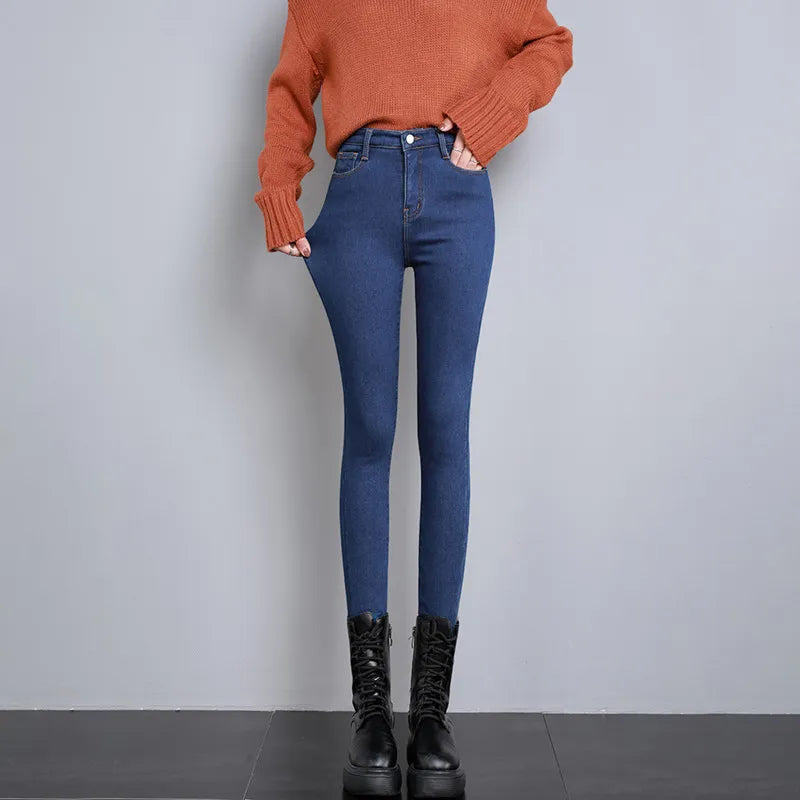 SOPHIA | Fleece Jeans Legging