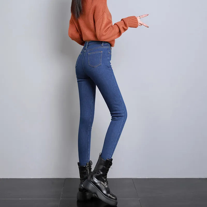 SOPHIA | Fleece Jeans Legging