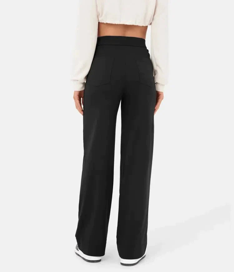 Lina™ | High waisted elastische broek